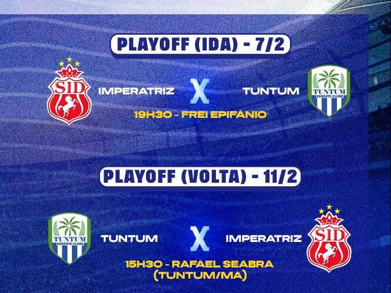 Imperatriz e Tuntum fazem duelo decisivo nos playoffs 
