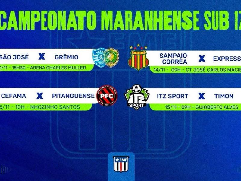 Confira as partidas do Maranhense Sub-17